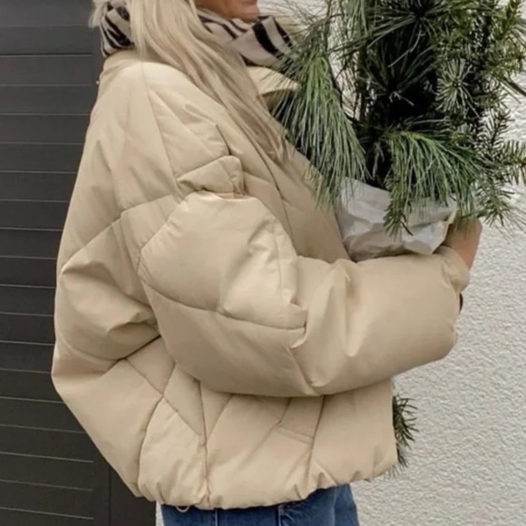 Zara quilted puffer jacket - Picture 6 of 6